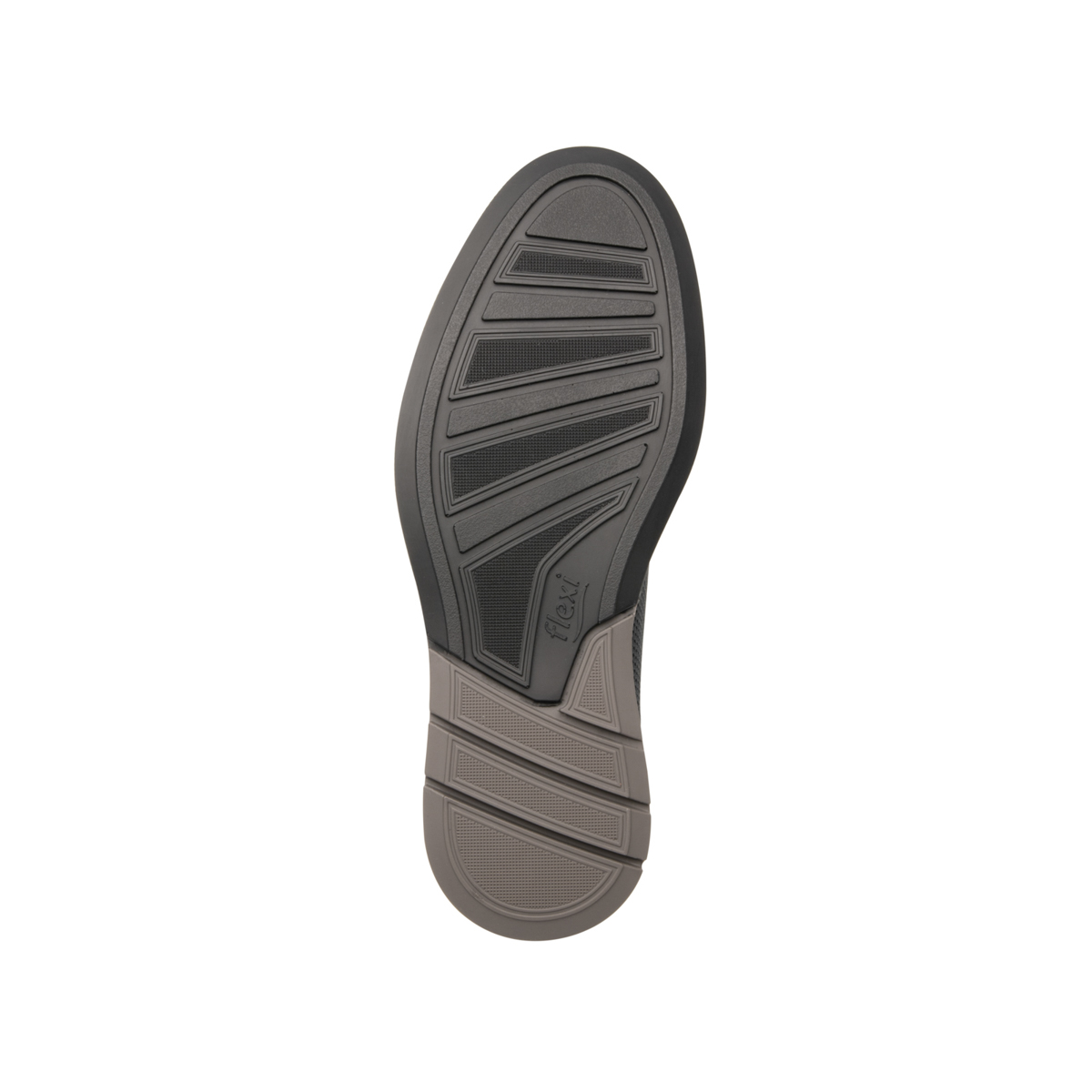 Men's Flexi Oxford Shoe with Textile Style 402406 Grey