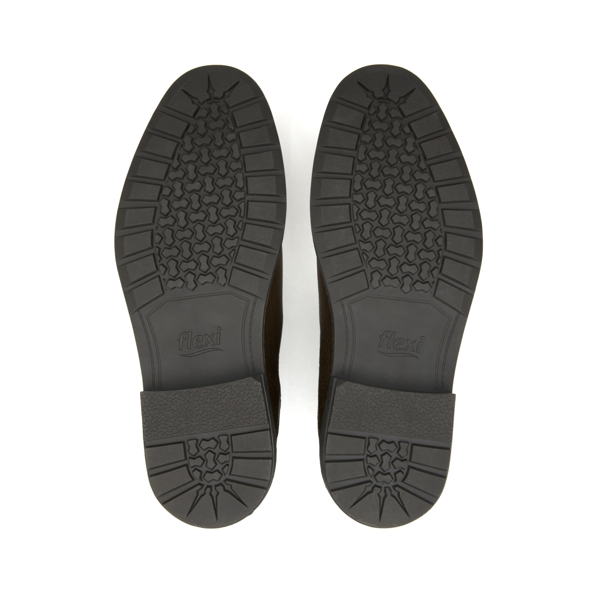 Botín Casual Flexi para Hombre con Elástico Lateral Estilo 402518 Chocolate