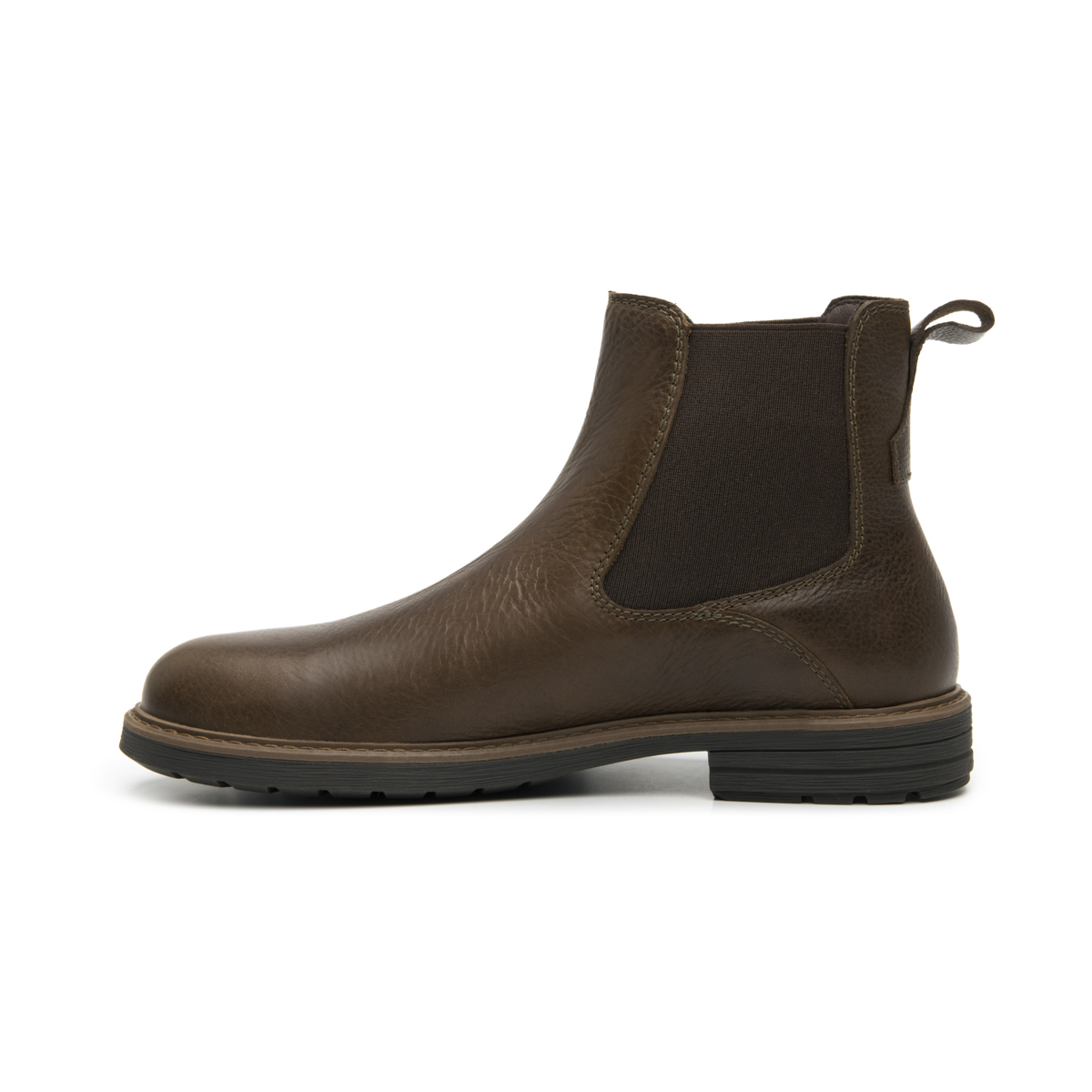 Botín Casual Flexi para Hombre con Elástico Lateral Estilo 402518 Chocolate