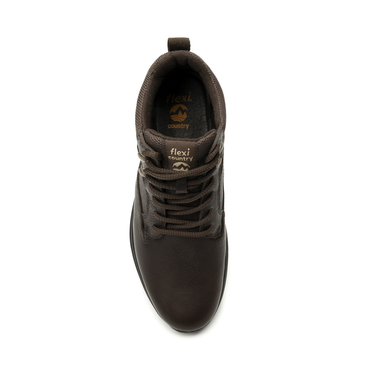 Men's Flexi Country Outdoor Shoe Style 403009 Chocolate