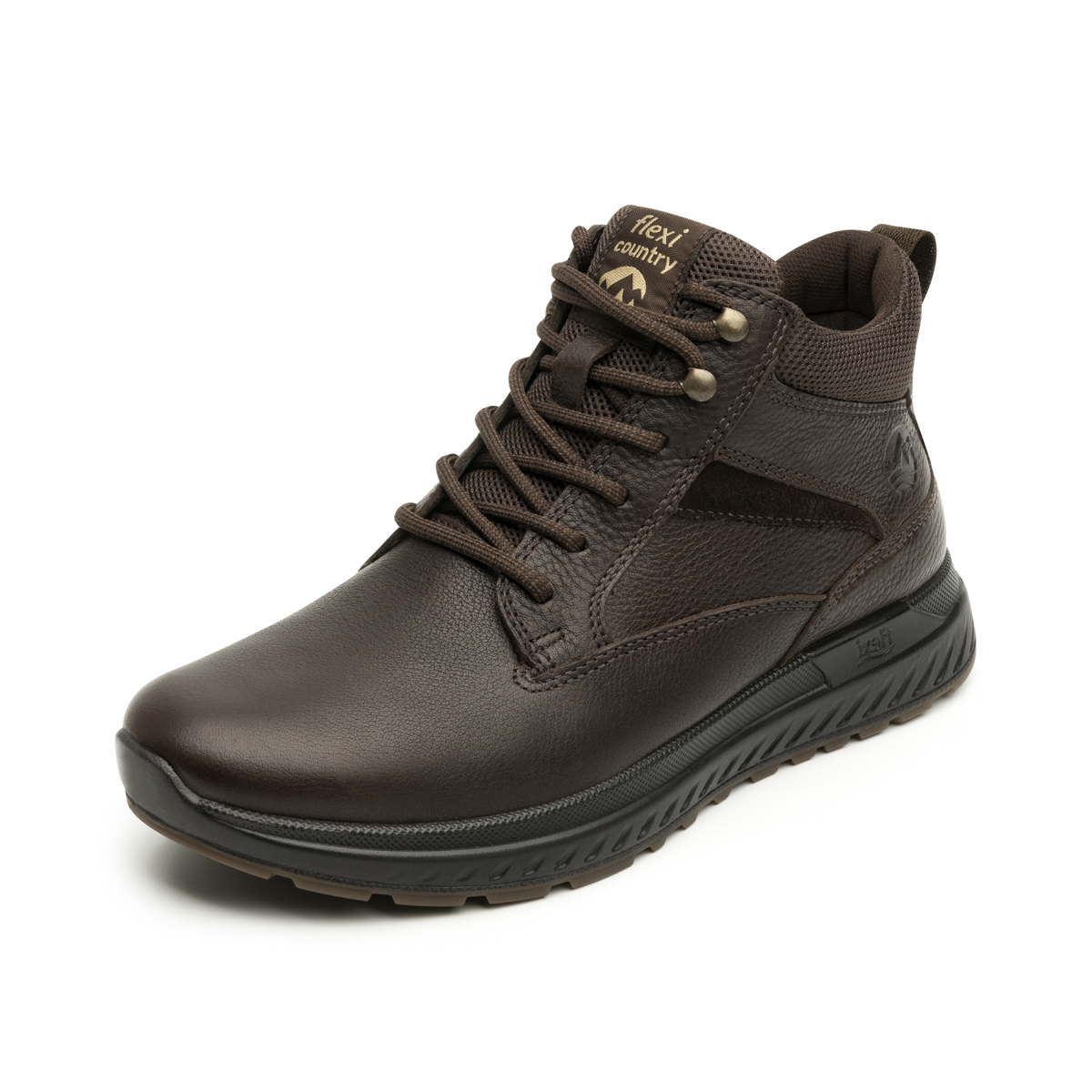 Men's Flexi Country Outdoor Shoe Style 403009 Chocolate