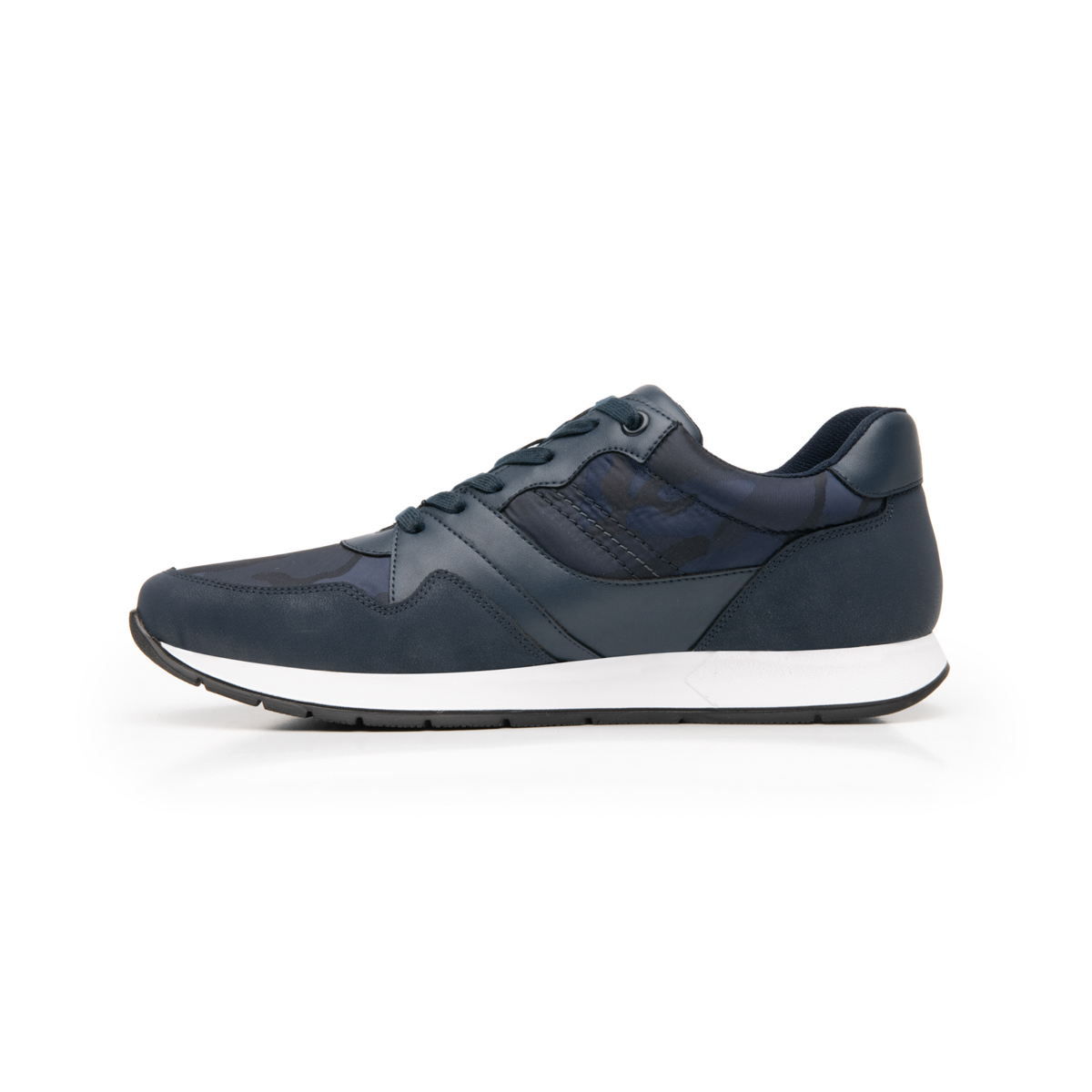 Men's Flexi Urban Sneaker with Textured Finish Style 403108 Blue