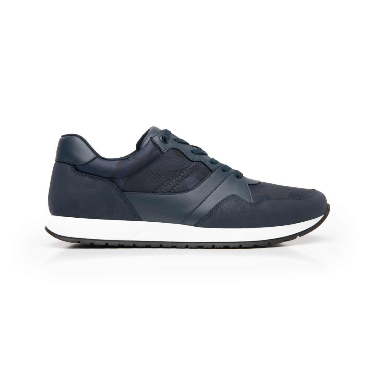 Men's Flexi Urban Sneaker with Textured Finish Style 403108 Blue