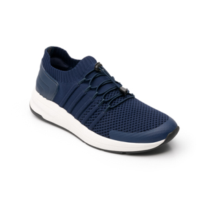 Men's Casual Sport Flexi Sock Type Sneaker - Style 403802 Blue