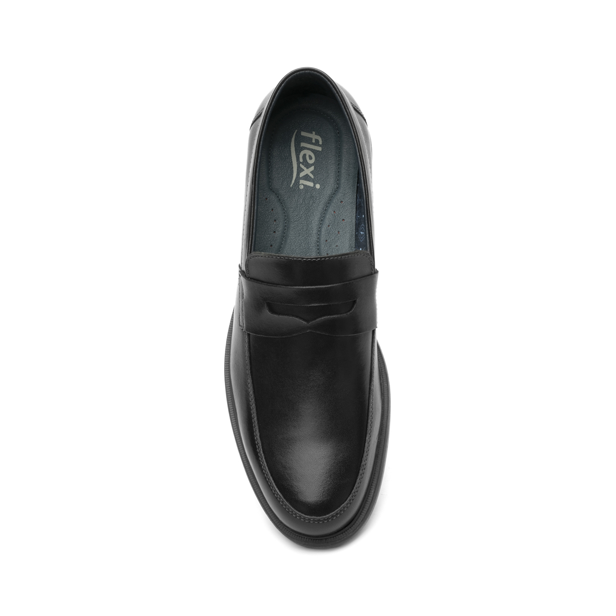 Penny Loafer Antifaz Flexi para Hombre Estilo 404605 Negro