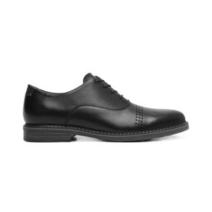 Men's Leather Oxford Shoe Style 404608 Black