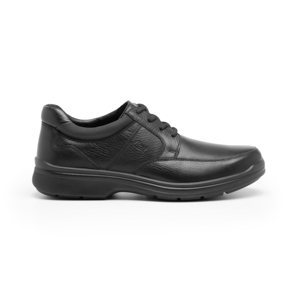 Men's Flexi Shoe with Soft Walking System Style 404801 Black
