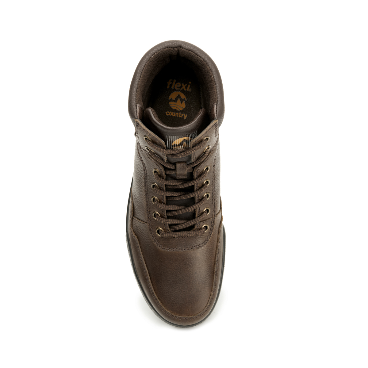 Men's Flexi Country Outdoor Shoe Style 406003 Chocolate