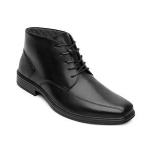 Botín Piel Con Agujetas Flexi para Hombre con Walking Soft Estilo 406404 Negro Botín Piel Con Agujetas Flexi para Hombre con Walking Soft Estilo 406404 Negro