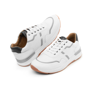 Men's Flexi Urban Sneaker with Extralight Style Sole 406901 White