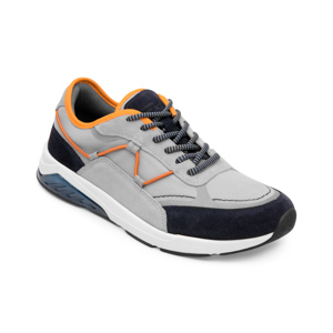 Sneaker Mezcla De Texturas Flexi para Hombre con Suela Extra Ligera Estilo 407502 Gris Sneaker Mezcla De Texturas Flexi para Hombre con Suela Extra Ligera Estilo 407502 Gris