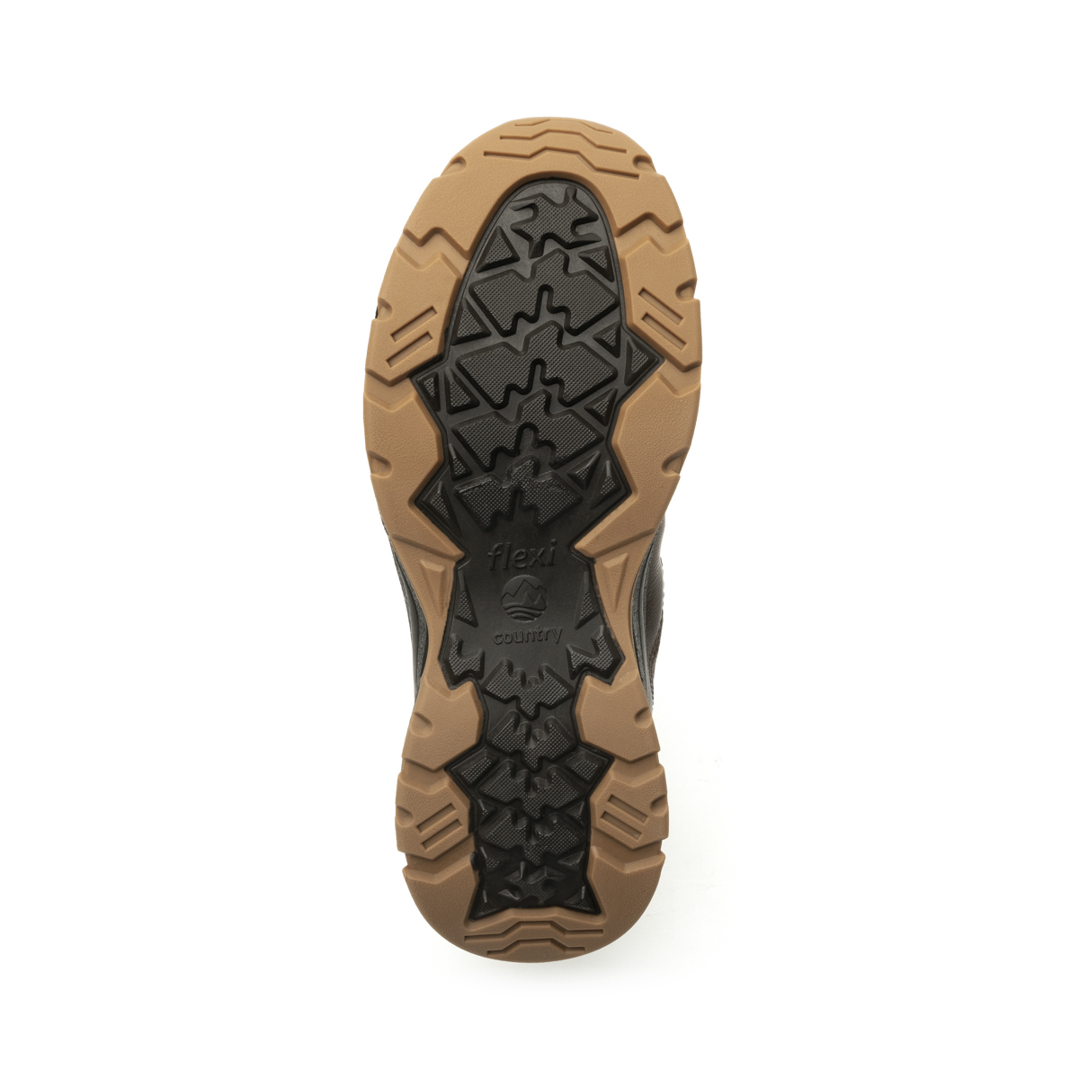 Men's Flexi Country Outdoor Shoe Style 409102 Chocolate