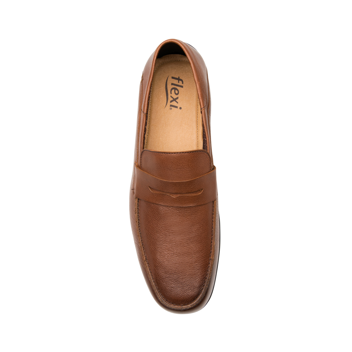 Loafer Con Antifaz Flexi para Hombre Estilo 410401 Café
