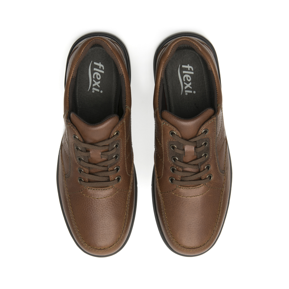Men's Leather Moccasin Style 410605 Chestnut