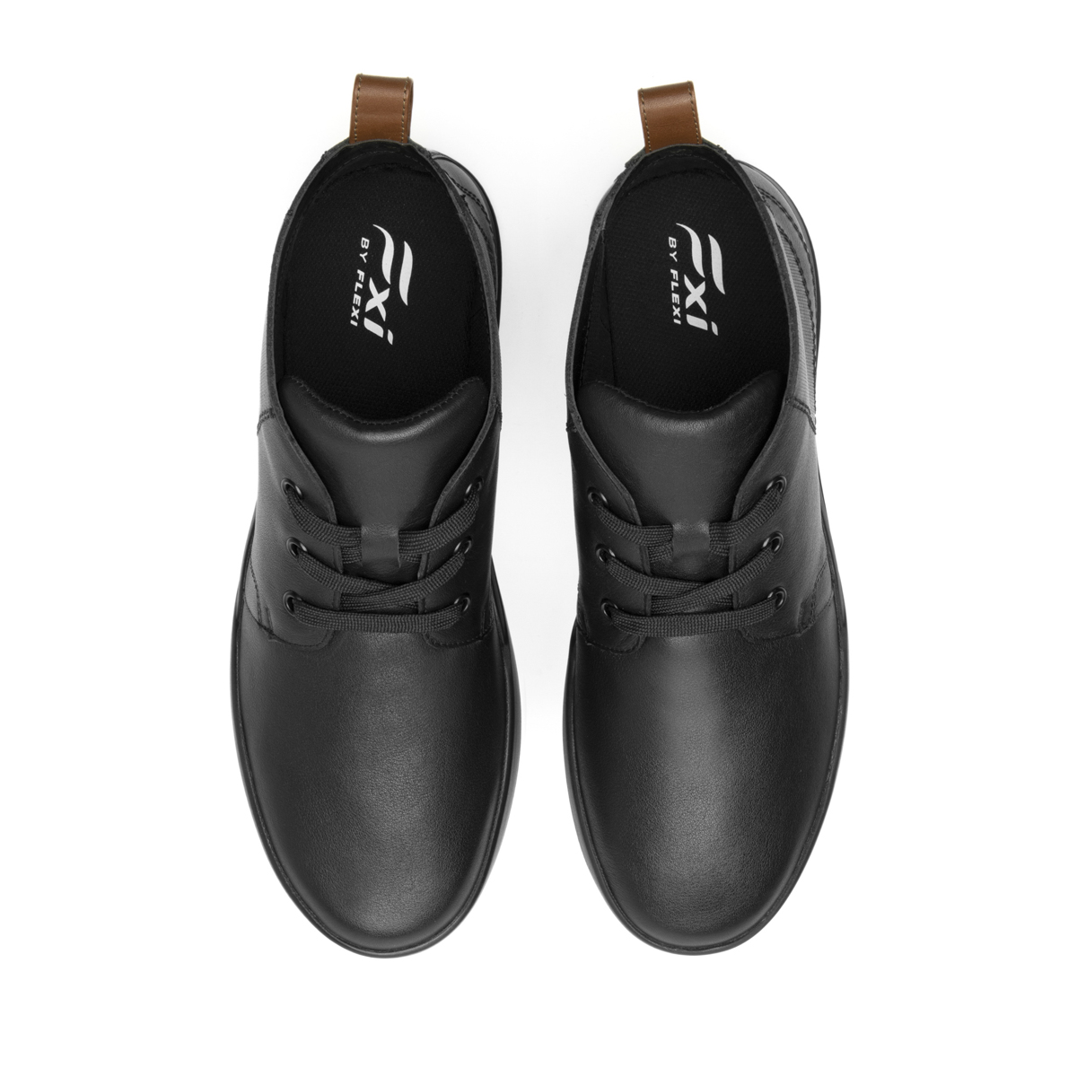 Men's Extra Soft Leather Boot Style 412405 Black