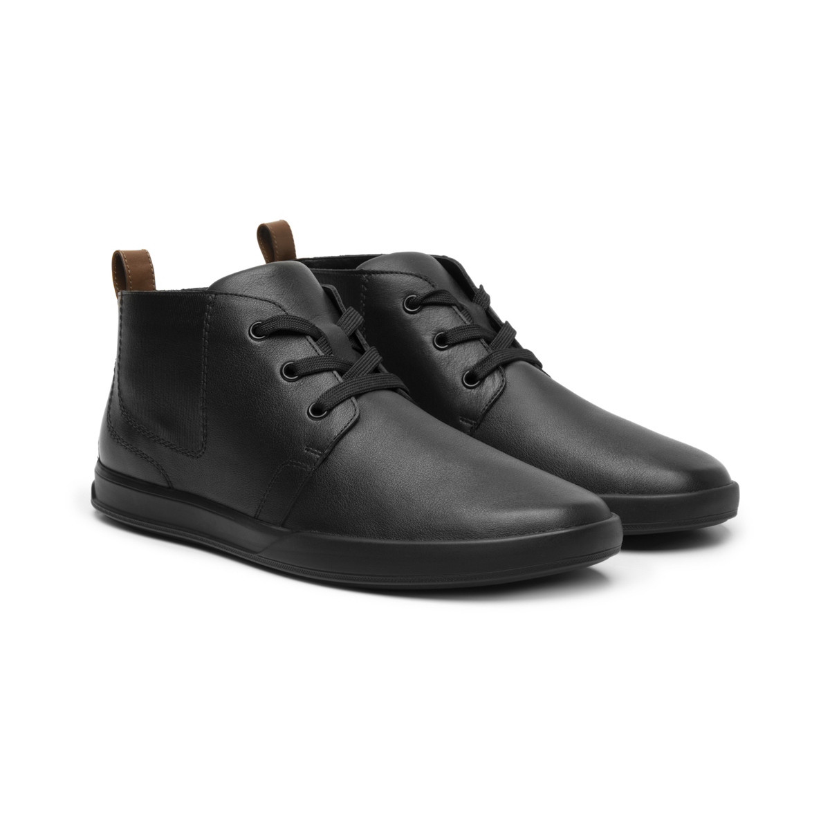 Men's Extra Soft Leather Boot Style 412405 Black