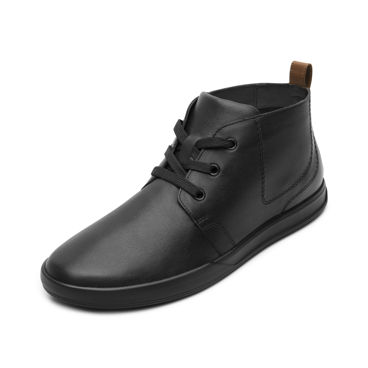 Men's Extra Soft Leather Boot Style 412405 Black