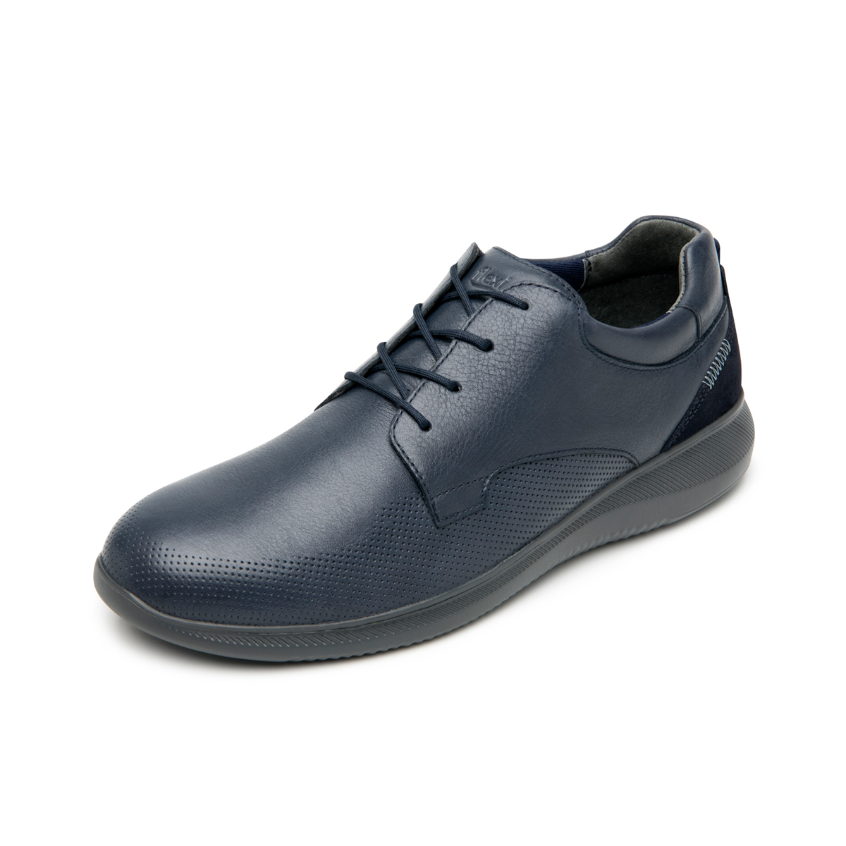 Zapato Con Placa Flexi para Hombre con Flowtek Estilo 413004 Azul