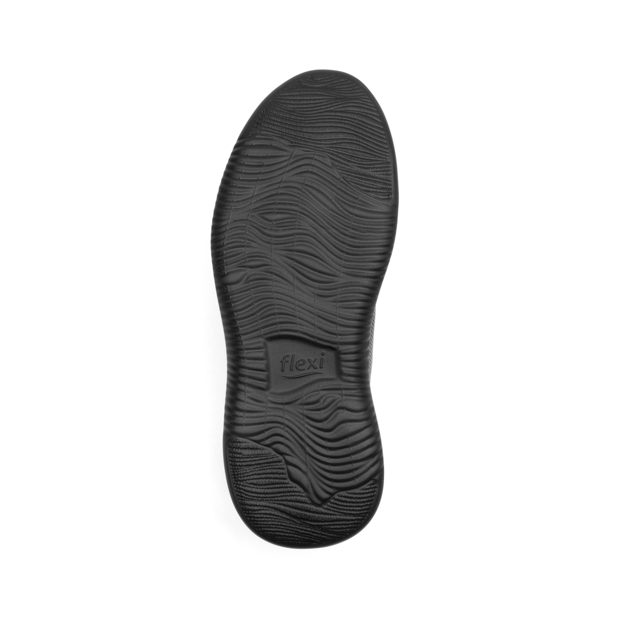Zapato Con Puntera Flexi para Hombre con Flowtek Estilo 413005 Negro