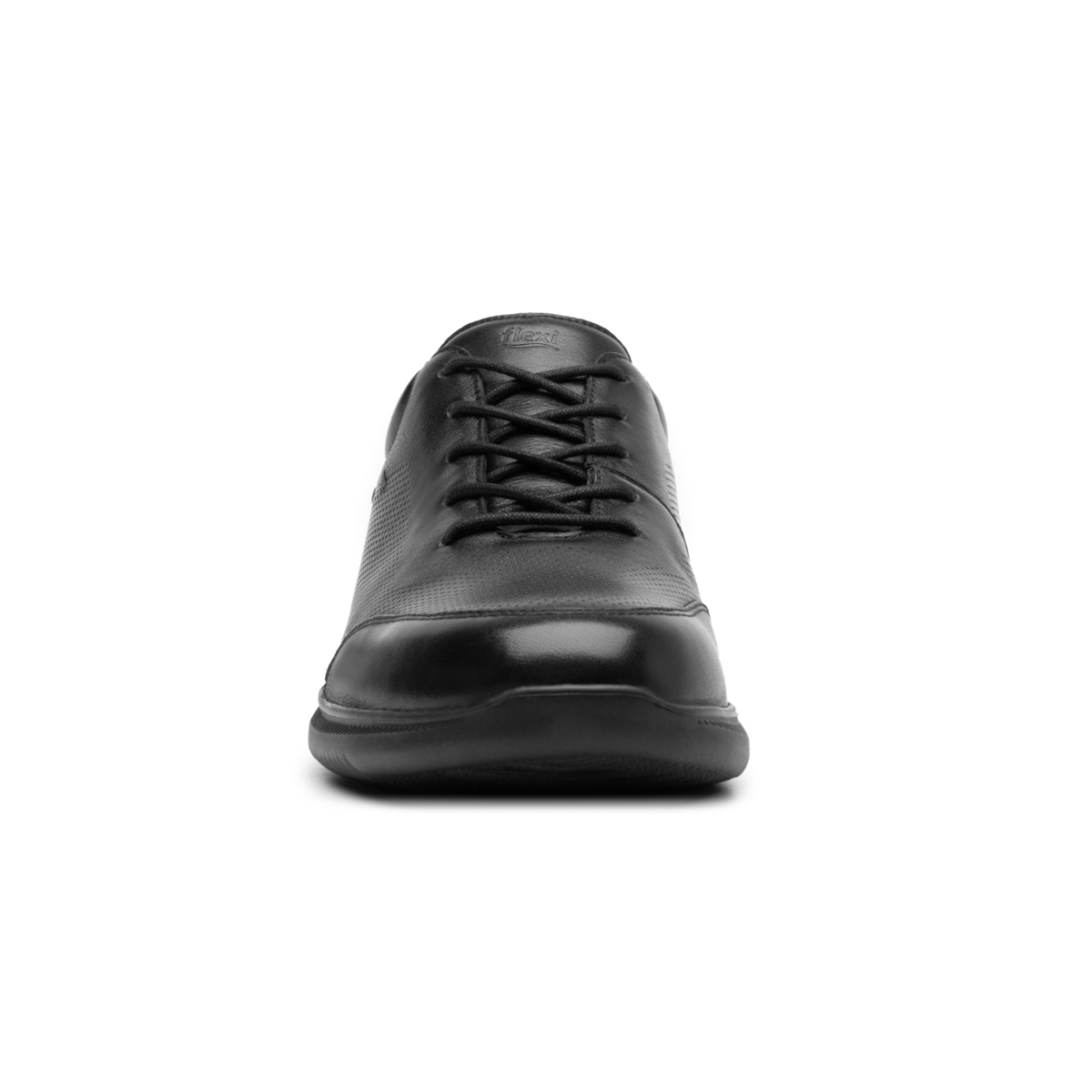 Zapato Con Puntera Flexi para Hombre con Flowtek Estilo 413005 Negro