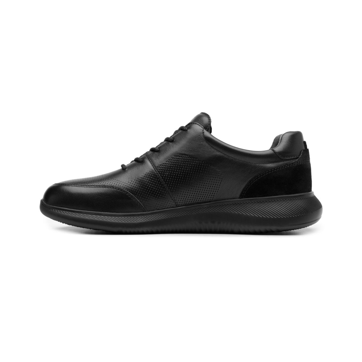 Zapato Con Puntera Flexi para Hombre con Flowtek Estilo 413005 Negro