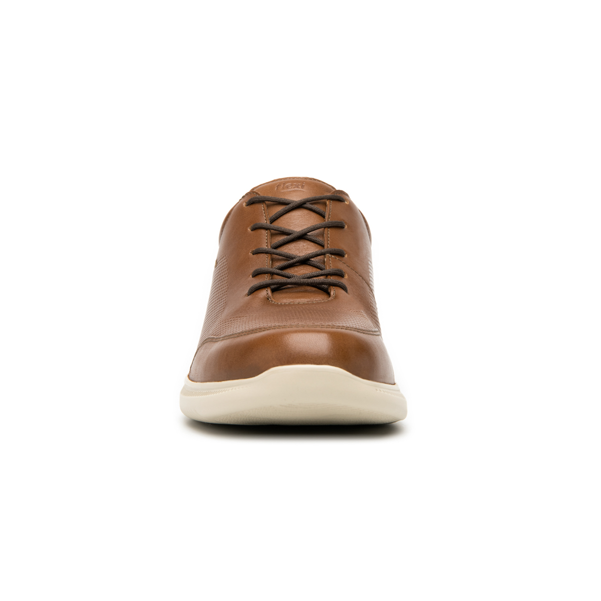 Zapato Con Puntera Flexi para Hombre con Flowtek Estilo 413005 Tan