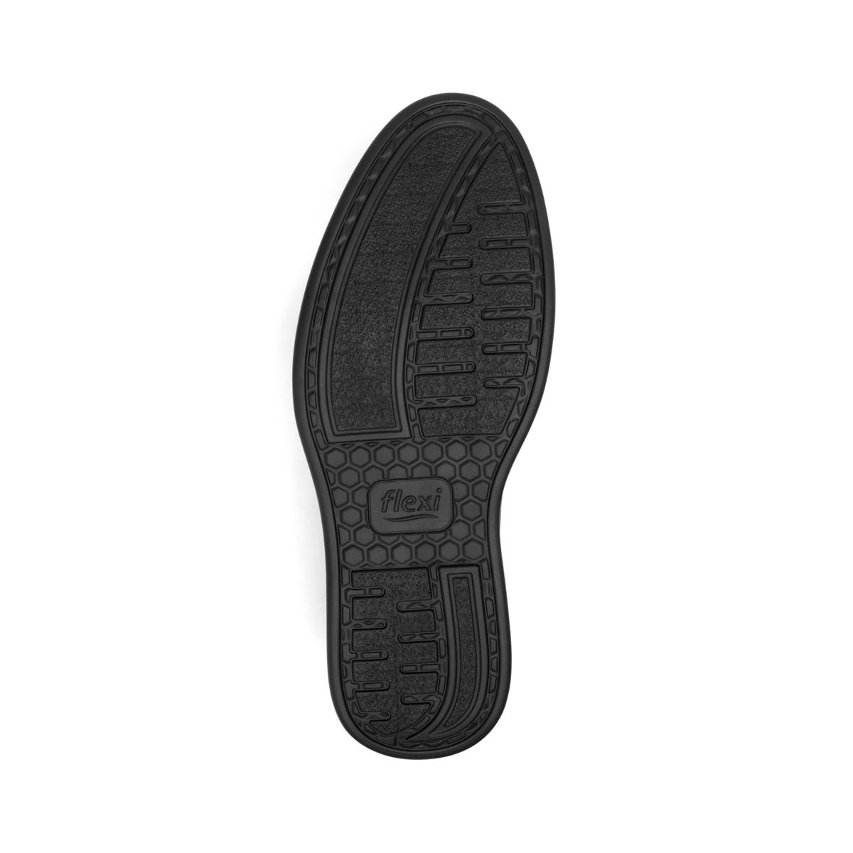 Derby Agujetas Flexi para Hombre con Suela Ligera Estilo 413101 Negro