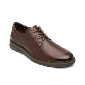 Men's Derby Shoe with Lightweight Sole Style 413101 Brown