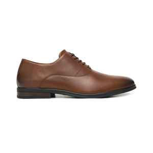 Men's Leather Oxford Shoe Style 413602 Tan