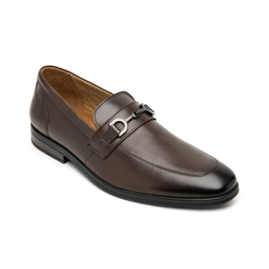 Men's Leather Loafer Style 413603 Chocolate