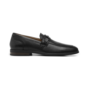 Men's Leather Loafer Style 413603 Black