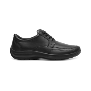 Men´s Leather Derby Shoe 414401 Black