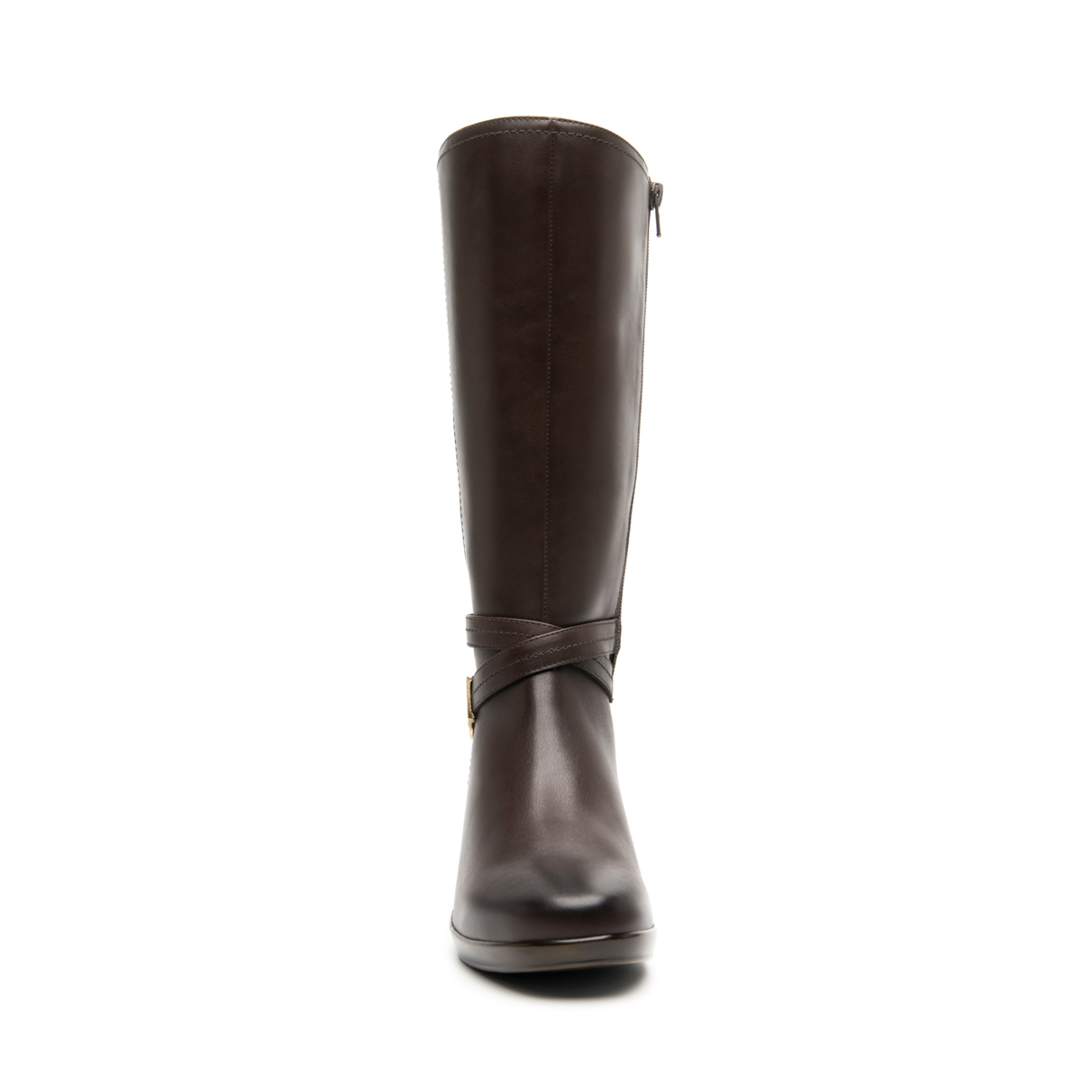 Women's Boot with Internal Zip Style 45226 Brown