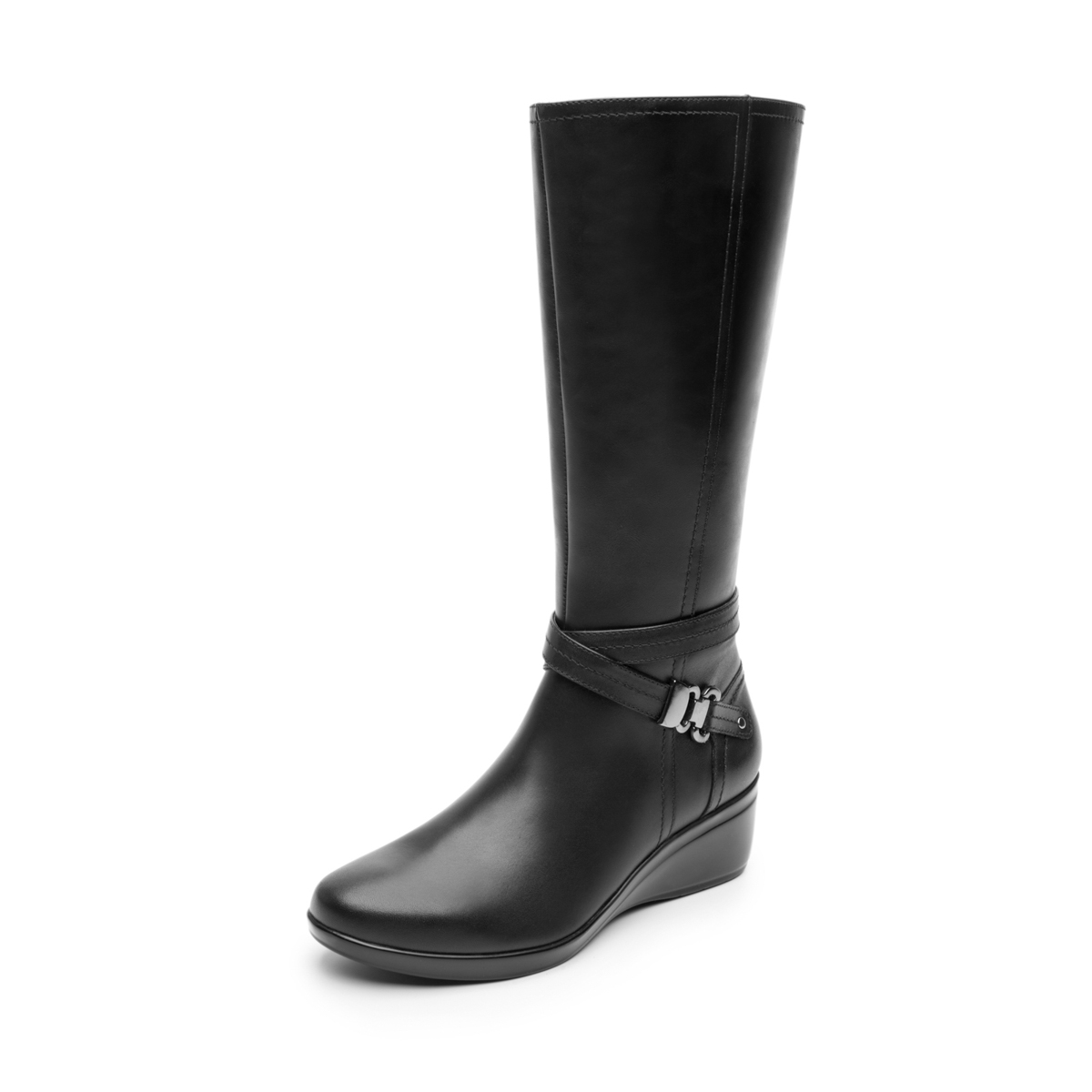 Women's Boot with Internal Zipper Style 45226 Black