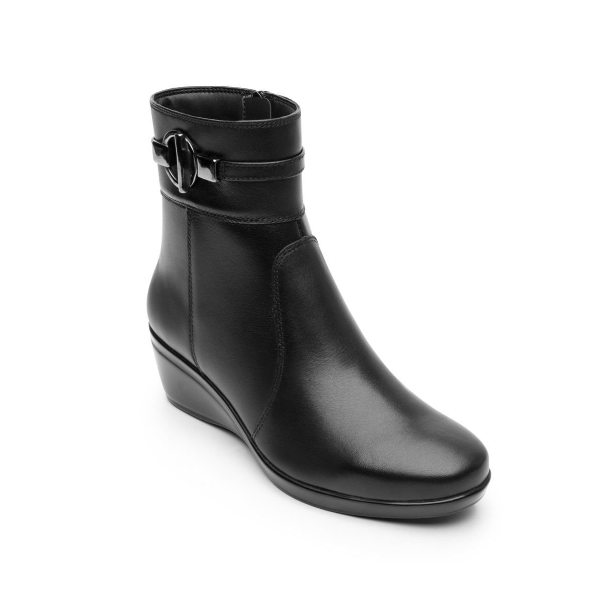 Women's Bootie with Internal Zipper Style 45227 Black
