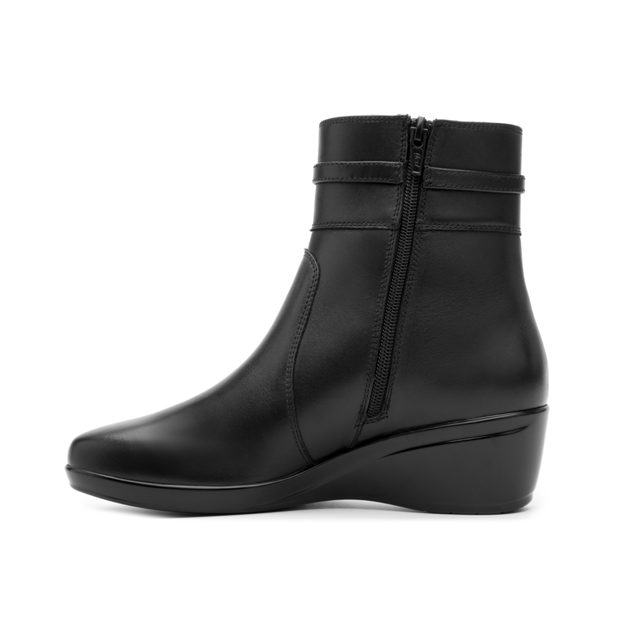 Women's Bootie with Internal Zipper Style 45227 Black