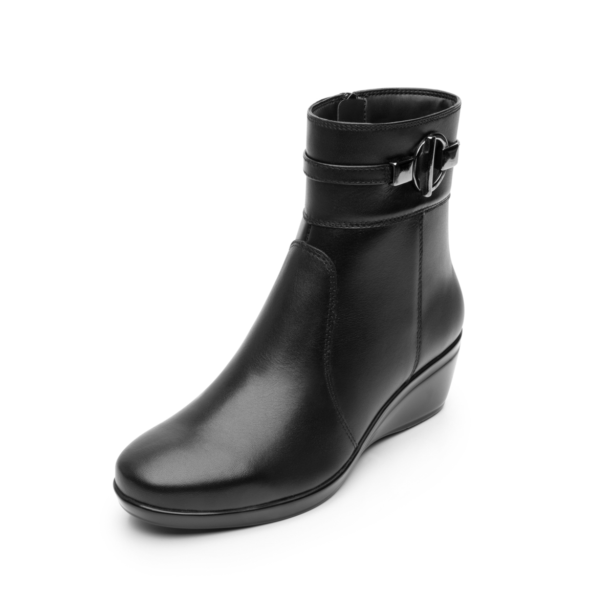 Women's Bootie with Internal Zipper Style 45227 Black