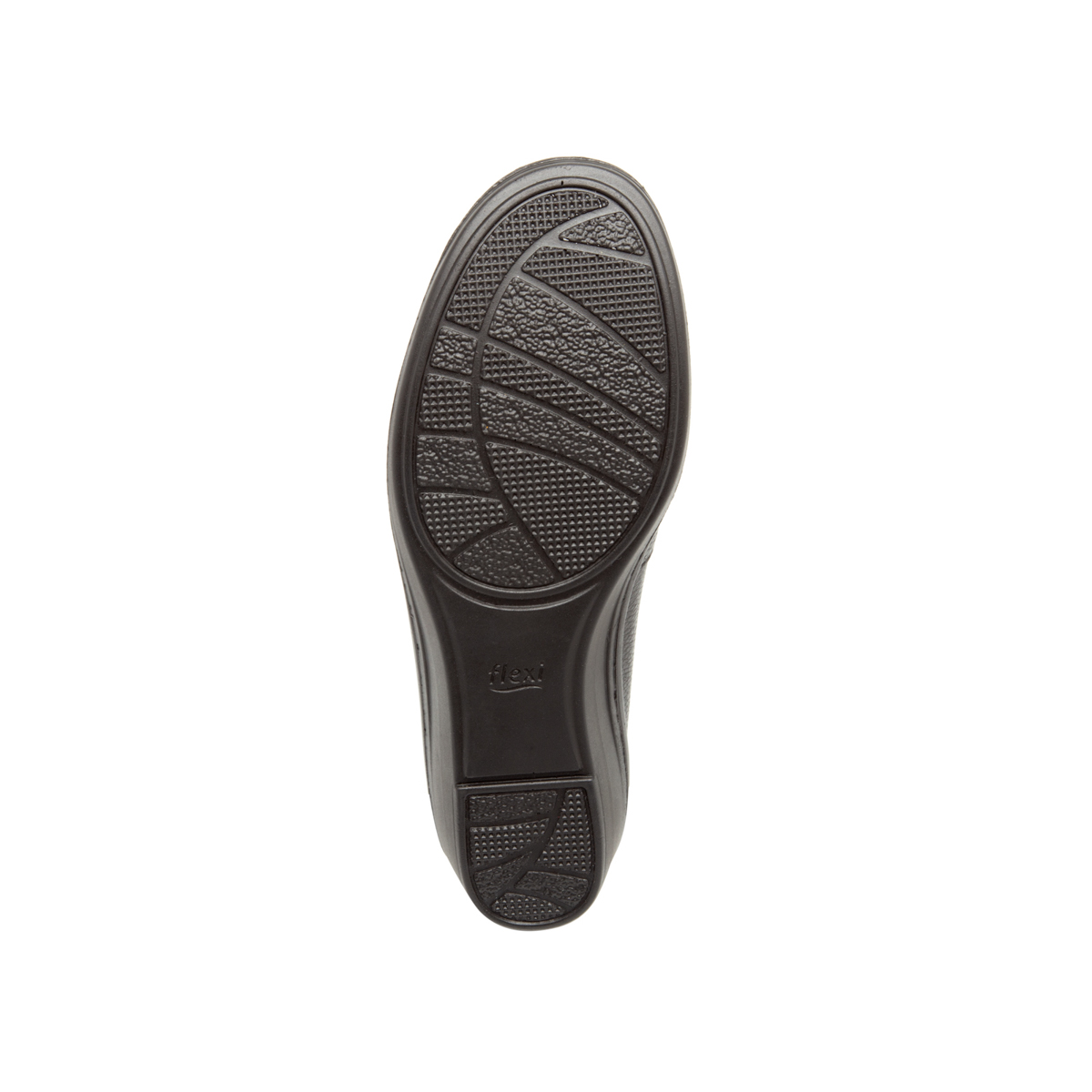 Women's Flexi Platform Ballerina with Comfort Pad Style 45605 Black