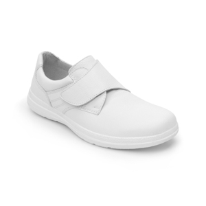 Men's Flexi Casual Service/Clinic Shoe with Velcro - Style 50609 White Men's Flexi Casual Service/Clinic Shoe with Velcro - Style 50609 White