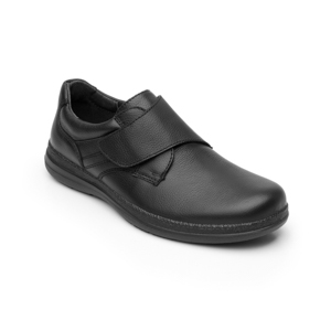 Men's Casual Flexi Service/Clinic Shoe with Velcro - Style 50609 Black Men's Casual Flexi Service/Clinic Shoe with Velcro - Style 50609 Black