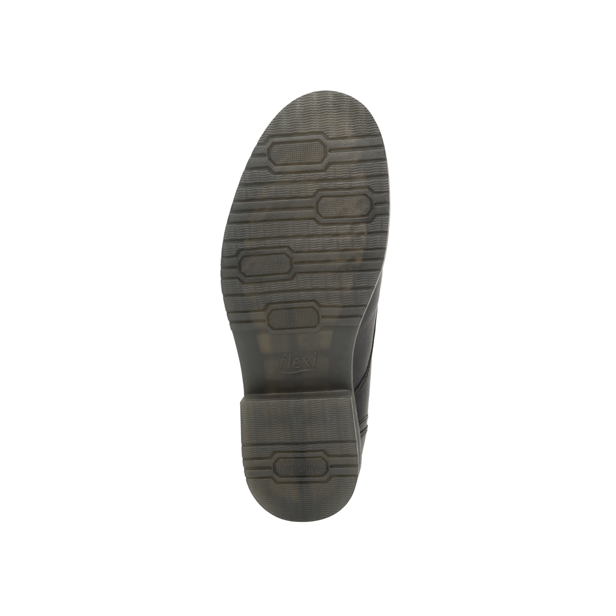Children's Flexi Derby School Shoe - Style 50901 Black