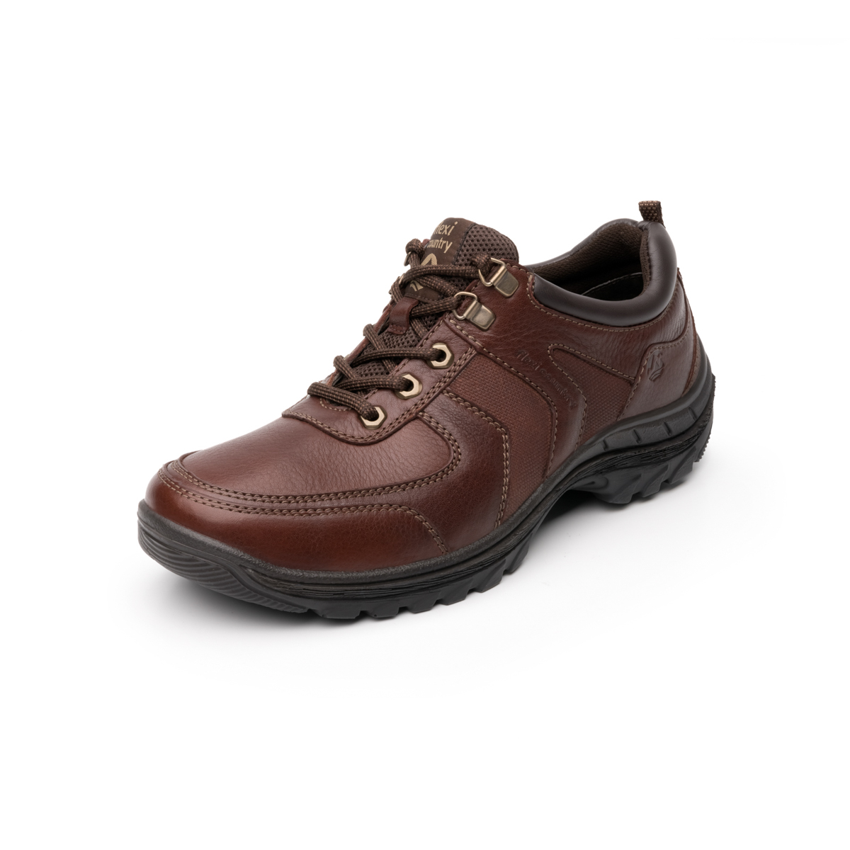 Men's Flexi Country Combination Outdoor Shoe - Style 66513 Walnut