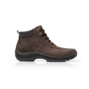 Men's Flexi Country Outdoor Boot with Grained Leather - Style 66514 Chocolate