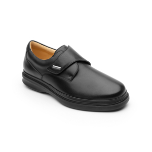 Quirelli Classic Men's Sheepskin Shoe - Style 700804 Black