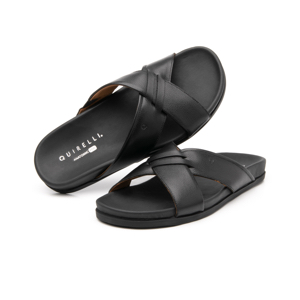 Sandalia De Playa Quirelli Con Corte Acojinado Para Hombre - Estilo 701402 Negro Sandalia De Playa Quirelli Con Corte Acojinado Para Hombre - Estilo 701402 Negro