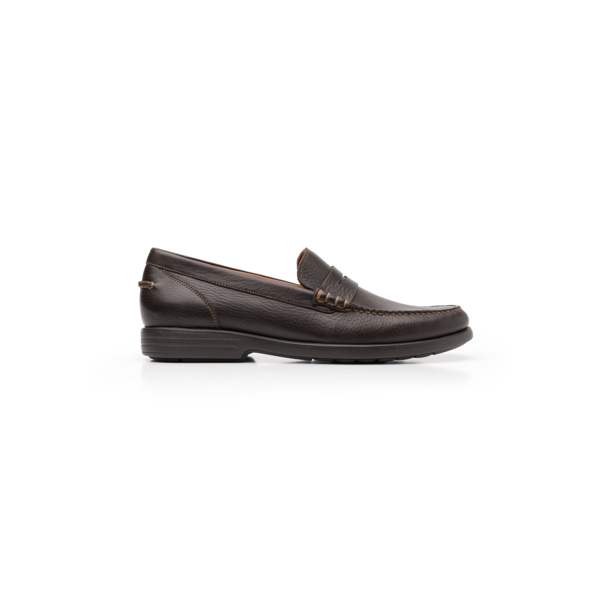 Mocasín De Vestir Quirelli Con Suela Extra Ligera Flowtek Para Hombre - Estilo 701601 Café