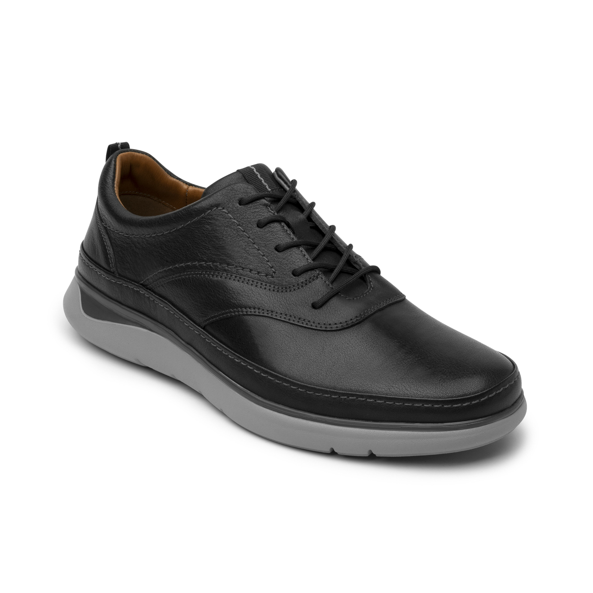 Oxford Casual Liso Quirelli para Hombre con Suela Extraligera Estilo 703401 Negro