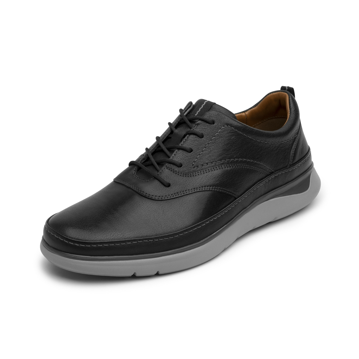 Oxford Casual Liso Quirelli para Hombre con Suela Extraligera Estilo 703401 Negro