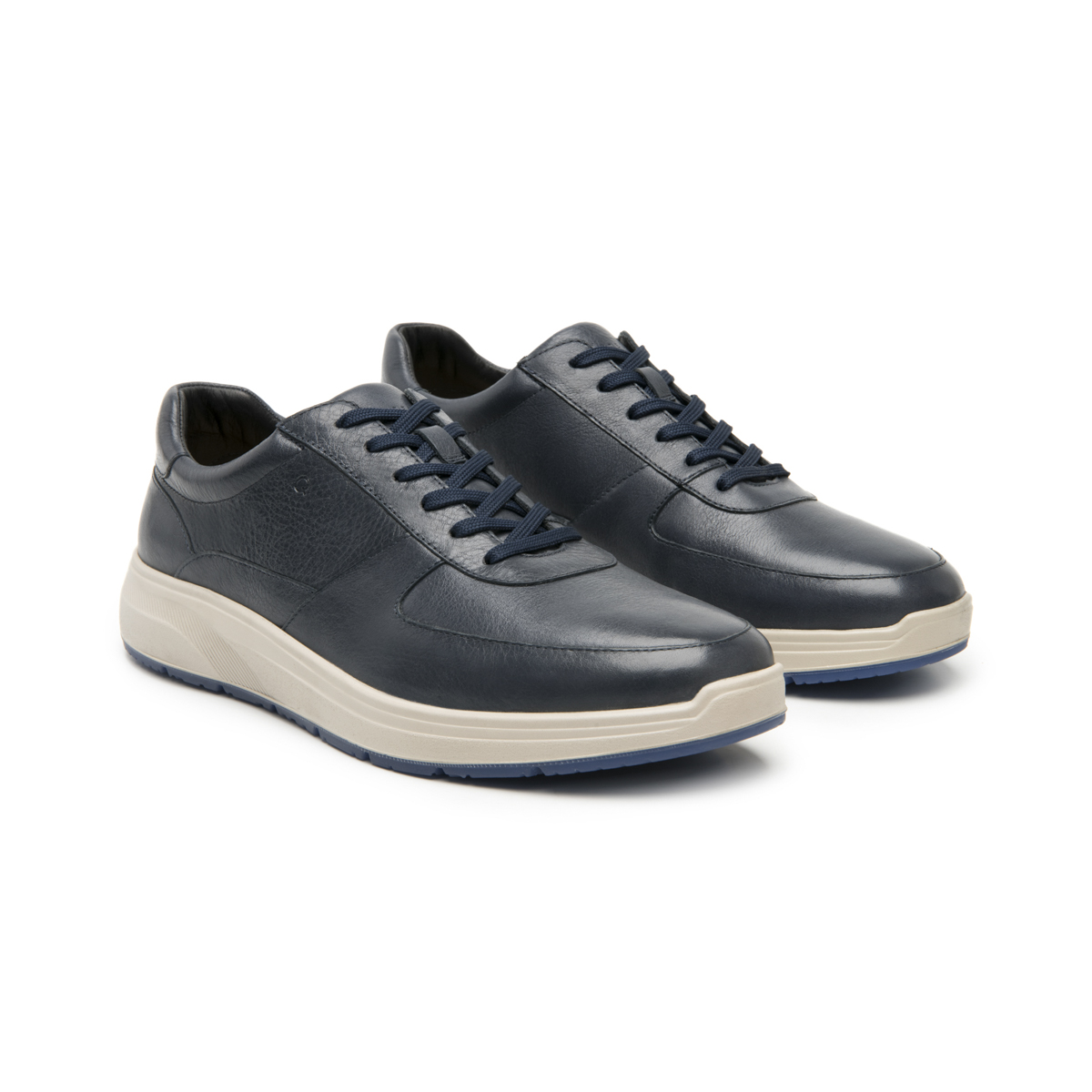 Calzado Casual Quirelli para Hombre 100% Piel Estilo 703805 Navy
