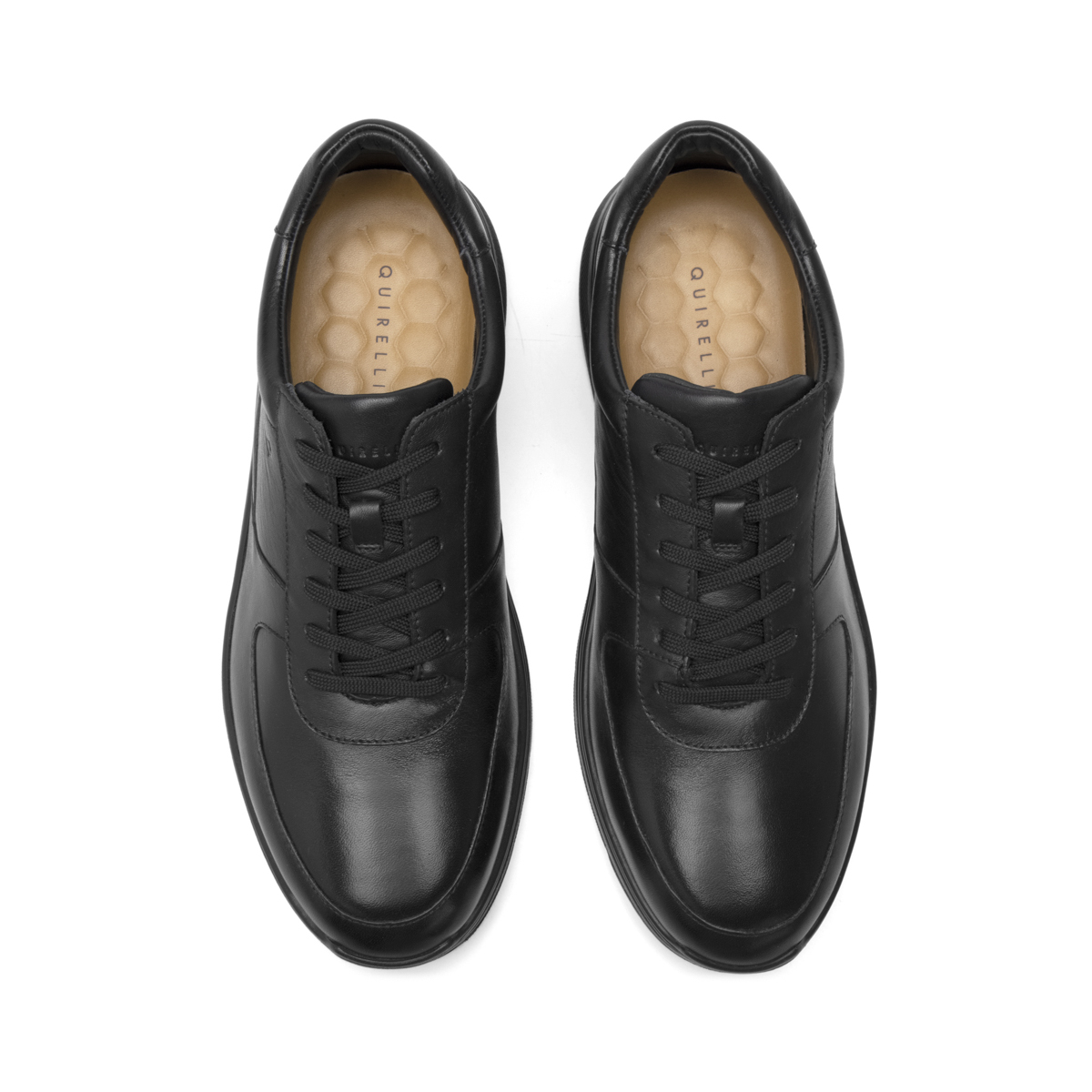 Calzado Casual Quirelli para Hombre 100% Piel Estilo 703805 Negro